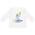 thumbnail image 3 of Inktastic I Support Down Syndrome Awareness Elephant with Balloon Boys or Girls Long Sleeve Toddler T-Shirt, 3 of 5