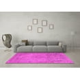thumbnail image 3 of Ahgly Company Indoor Square Persian Pink Traditional Area Rugs, 3' Square, 3 of 4