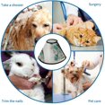 thumbnail image 4 of Retro Floral Soft Cat Dog Recovery Collar Adjustable Cat Cone Wound Healing Protective After Surgery for Cats, 4 of 7