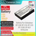 thumbnail image 1 of CameronSino Battery for Globalstar BT-338 BT-318 BT-318X BT-335 BT-821 fits Globalstar NTA2236 GPS, Navigator battery 1800mAh, 1 of 5