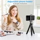 thumbnail image 5 of Ubeesize Phone Tripod, Portable and Flexible Tripod with Wireless Remote and Clip, Cell Phone Tripod Stand for Video Recording Black, 5 of 5