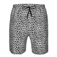 thumbnail image 4 of Naloa Black Leopard Men's Beach Shorts, Surfing shorts, Swim trunks, Quick Dry Swim Trunks for Surfing Beach Fun - X-Large, 4 of 9