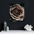 thumbnail image 5 of PIKWEEK Framed Fashion Wall Art Prints Black and White Vintage Art with WOODEN FRAME INSIDE Pink Rose Flower Floral Trendy Poster Canvas Prints for Bathroom Bedroom Wall Decor, 5 of 5
