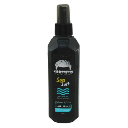 Gummy Hair Spray Sea Salt Curl And Volume 8.45oz Pump (Pack of 3)