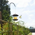 thumbnail image 3 of STARLIGHT- Black Shepherd Hook 65Inch Plant Outdoor Hanger Bird Feeder Pole Rust Resistant, 3 of 5