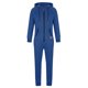 thumbnail image 4 of Mono de hombre de moda de color sólido con capucha, cremallera larga, bolsillo, mono informal, pantalones, pijama de poliéster para hombre, 4 of 6
