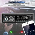 thumbnail image 5 of Autoradio avec Lecteur CD DVD MP3 USB Bluetooth FM AUX Radio Simple 1 DIN, 5 of 5