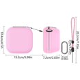 thumbnail image 2 of Hard Pouch Bag for Punyrunzu Pet Machine Shockproof Carrying Case with Lanyard Scratchproof Storage Box Purple, 2 of 4