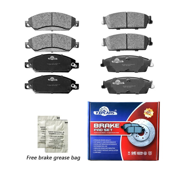 Front Rear Ceramic Disc Brake Pads for Escalade Avalanche Silverado Tahoe
