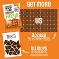 thumbnail image 5 of Lenny & Larry's Fitzels Protein Pretzels Snack,Beastly Buffalo 20g of Protein, 8 Pack, 5 of 6