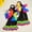 Multicolor, variant on 2pcs STHair Kids Ponytail Extension, Band Synthetic Hair Extension with Bows, Pre-Twist Braids of Beads,  Hair Accessories for Daily Party Birthday,  Gifts for Girls Children Teen
