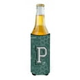 thumbnail image 2 of Carolines Treasures CJ2010-PMUK Letter P Back to School Initial Ultra Beverage Insulators for slim cans  Slim Can, 2 of 2