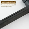 thumbnail image 6 of CASAINC 2 Handle Roman Bathroom Tub Faucet with 3 Function Handheld Sprayer, Matte Black, 6 of 7