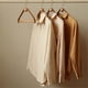 thumbnail image 3 of Vintage Clothes Hangers Leather+Wood Design Coat Trousers Hanger for Clothing Display Drying Rack Wardrobe Storage Organization, 3 of 5