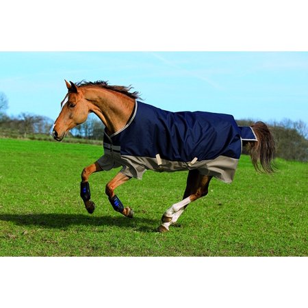 UPC 649982638575 product image for Horseware Mio Lite Turnout Sheet (Navy/Tan, 78