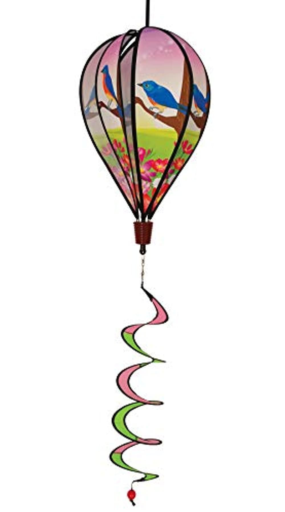 In the Breeze Patriot Eagle 6-Panel Kinetic Hot Air Balloon Wind Spinner 