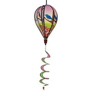 In the Breeze Bluebird 6 Panel Kinetic Hot Air Balloon Wind Spinner