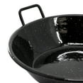 thumbnail image 3 of Oster Castillo 9.5 Inch Enameled Steel Paella Pan in Speckled Black, 3 of 5