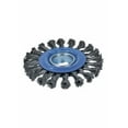 thumbnail image 4 of Bosch Genuine 4-1/2" Wheel Dia. X-LOCK Arbor Carbon Steel Full Cable Knotted Wire Wheel - WBX428, 4 of 5