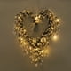 thumbnail image 3 of Corona de flores con forma de corazón para el día de San Valentín, para puerta de entrada, montada en la pared, 3 of 10