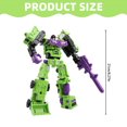 thumbnail image 3 of EASTIN Deformation toys 6 In 1 Devastator Engineering Car Combiner Action Figure Robot toys War for Cybertron Figure Gift Best Gift for A Man 8.3” Green, 3 of 7