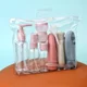 thumbnail image 2 of Juego de viaje de 11 piezas estilo nórdico con bolsa PVC - Botellas cosméticas y organizadores para tus aventuras, 2 of 4