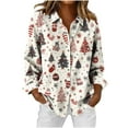 thumbnail image 1 of Chemises à Manches Longues pour Femmes, Vêtements Décontractés d'Affaires, 1 of 7