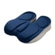 thumbnail image 2 of Cojín de asiento de espuma viscoelástica antideslizante, cómodo, transpirable, para silla de oficina Zulema cojín del asiento, 2 of 8