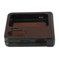 thumbnail image 3 of Funda protectora de plástico para teléfono, funda para teléfono OPPO con textura de fibra de carbono, funda protectora plegable para teléfono, probada profesionalmente, 3 of 8