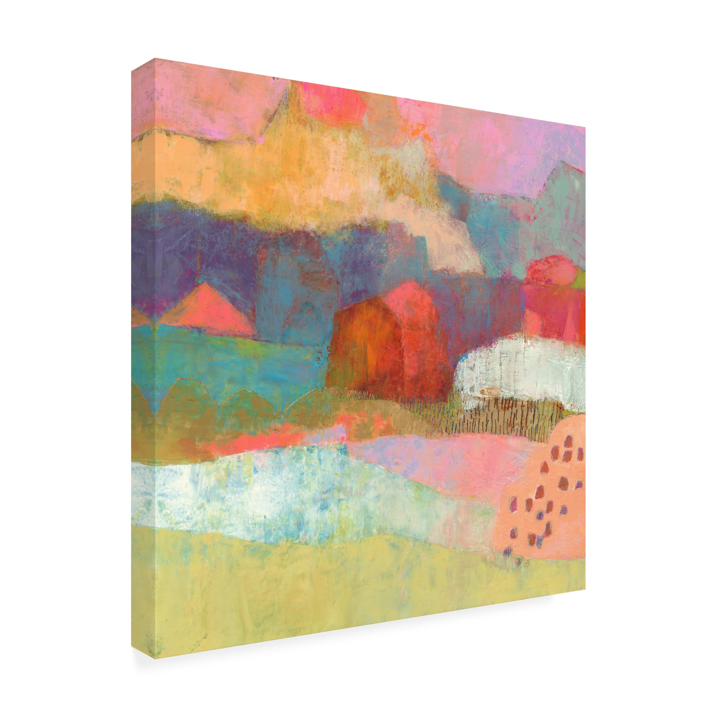 Sue Jachimiec 'Gramercy II' Canvas Art
