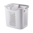 thumbnail image 4 of Laundry Basket Laundry Hamper Container Multipurpose Toy Storage Organizer Dirty White S and L, 4 of 8
