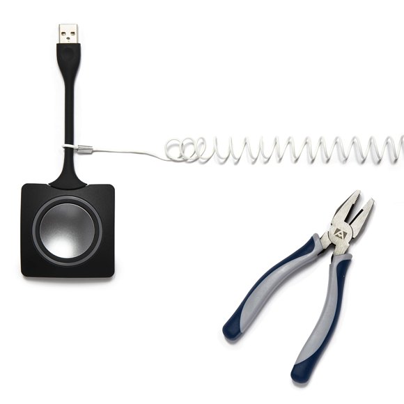Coils TetherTies, paquete de 5 unidades, extensibles, retráctiles, antirrobo