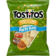 Tostitos Hint of Lime Bitesize Rounds Party Size, 17oz( pack of 1 )