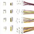 thumbnail image 4 of Para 20 juegos de conector macho JST SH de 1,0 mm, 2, 3, 4 y 5 pines y conector hembra de 28 AWG con cable de 20 cm utilizado en, 4 of 4