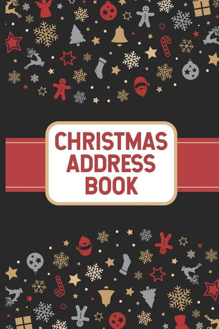 Christmas Address Book : Christmas Card Address Book, Mailing List 
