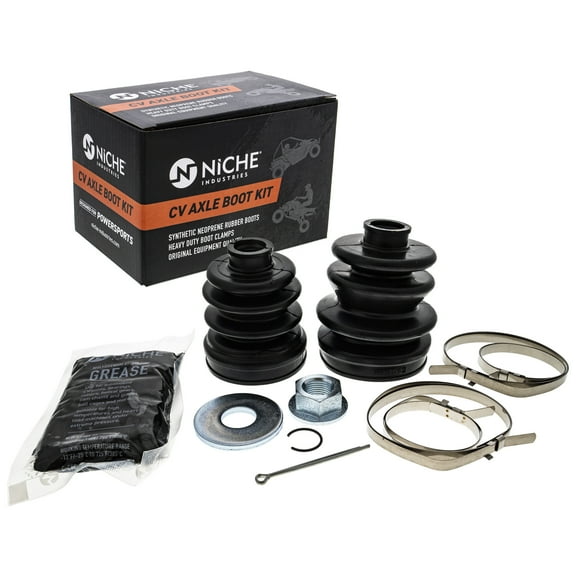 Niche Front CV Axle Boot Kit for Kawasaki 49006-0022 Mule 610 UTV 519-KCV2294B