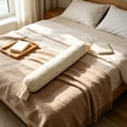 thumbnail image 6 of Side Sleeper Leg Pillow, Cotton Long Body Cushion for Bed and Couch, 6 of 6
