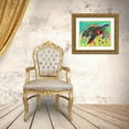 thumbnail image 3 of Dean Russo Collection 24x20 Gold Ornate Wood Framed with Double Matting Museum Art Print Titled - Sea Turtle, 3 of 4