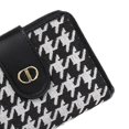 thumbnail image 2 of Cartera para mujer con múltiples ranuras para tarjetas que evitan la desmagnetización Diseño de cremallera para tarjeta de identificación de crédito Black Swallow Gird 12x9x4cm, 2 of 5