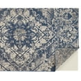 thumbnail image 4 of Feizy Foster Transitional Oriental, Blue/Ivory, 7'10" x 11' Area Rug Easy Care Stain Resistant Fade Resistant Vintage Floral & Botanical Floor Rug for Living room Bedroom, 4 of 7