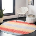 thumbnail image 2 of SAFAVIEH Windsor Skylar Striped Fringe Runner Rug, Yellow/Purple, 3' x 8', 2 of 10