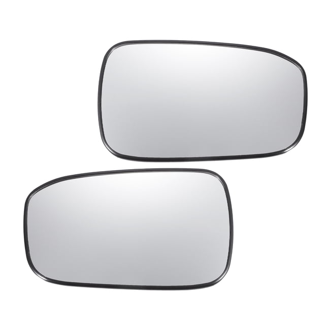 Reemplazo de vidrio del espejo retrovisor izquierdo y derecho de Unique Bargains 1 Pcs, vidrio blanco no calefaccionado con respaldo para Honda Accord