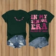 thumbnail image 2 of MEICHEN Graduation Gifts for Her: Senior 2026 Shirts Class Of 2026 In My Senior T Shirt Causal College Graduation Graphic Tees Womens Spring Summer Tops, 2 of 4