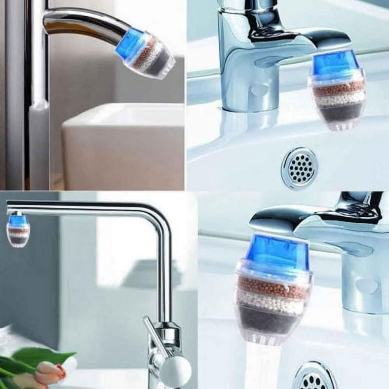 IONIX Activated Carbon Faucet Water Filters Universal Interface Home  Kitchen Faucet Tap Water | Tap filter Multilayer | Clean Purifier Filter