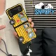 thumbnail image 4 of Funda de teléfono con dibujos animados en 3D de Peanuts, Snoopy y Charlie Brown para Samsung Galaxy Z Flip 5, carcasa trasera de silicona suave para Z Flip 3 4, 4 of 5