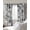White, variant on Black Dog Blackout Curtains for Bedroom/Living Room, Thermal Insulated Kitchen Curtains, Cute Line Cartoon Funny Animals Grommet Darkening Window Treatment Drapes 42"x84"x2