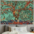 thumbnail image 2 of PRATYUS  Tree of Life Tapestry, Aesthetic Indian Mandala Wall Hanging, Hippie Tie Dye Bohemian Tapestries Wall Art Décor for Bedroom, Dorm Painting, 2 of 6