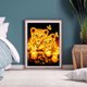 thumbnail image 2 of Diamante pintura 5D taladro redondo completo mosaico DIY fuego lobo Kit dormitorio decoración FLhrweasw Nuevo, 2 of 9