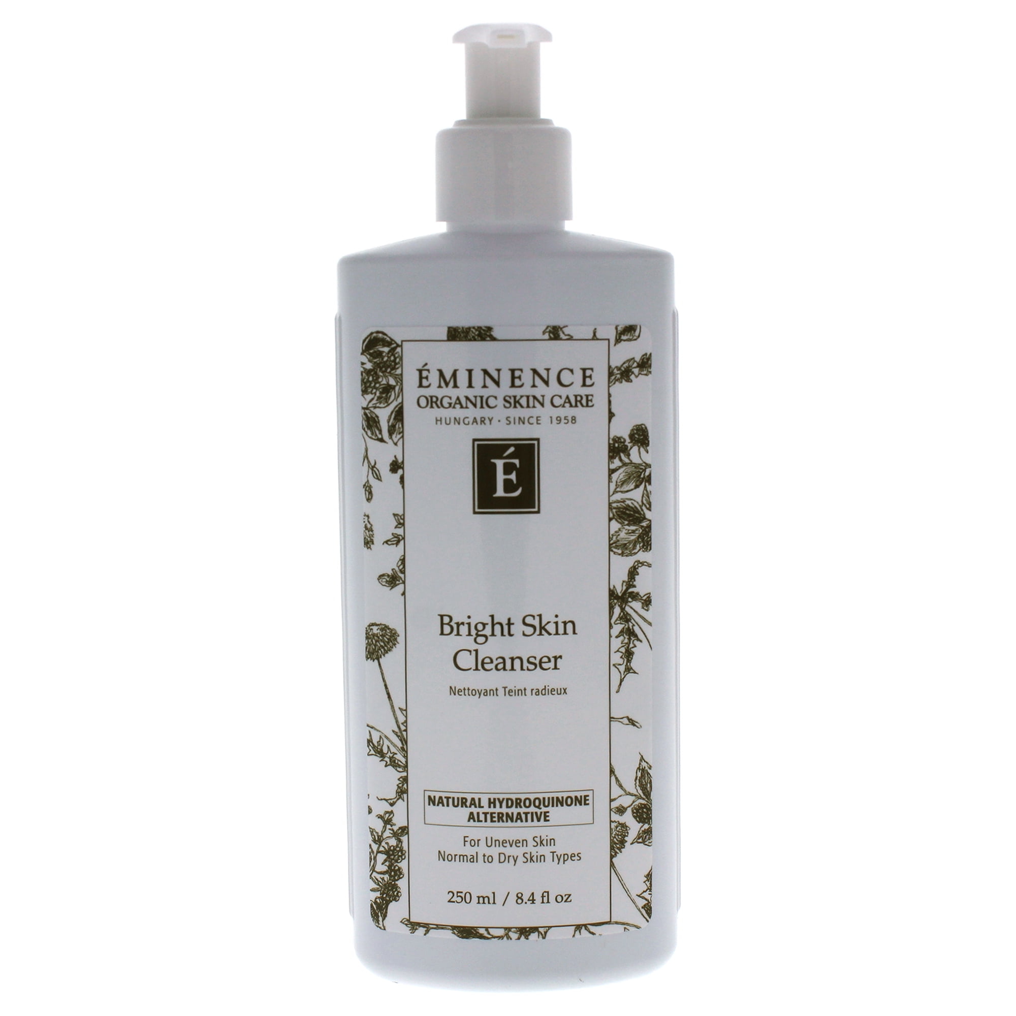 Eminence Bright Skin Facial Cleanser, Face Wash for All Skin Types, 8.4 Oz