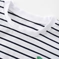 thumbnail image 4 of Gubotare Cute Tops for Teen Girls Girls' Oversized T Shirts Short Sleeve Crewneck Summer Casual Loose Tops Tees 7T-8T,White, 4 of 6